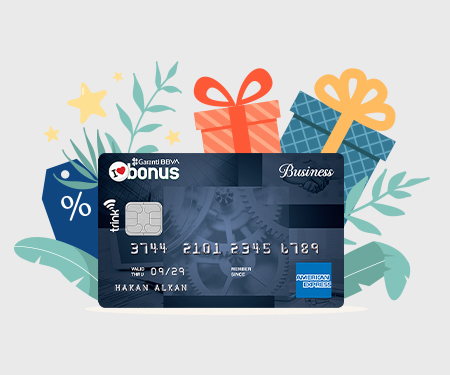 Bonus Business American Express'le harcamalarınıza&nbsp;<strong>ekstra %1, yılda toplam 720 TL bonus!</strong>
