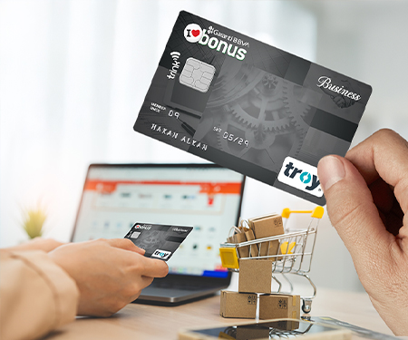 Tüm sektörlerde yapacağınız e-ticaret harcamalarınıza 250 TL bonus!