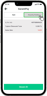 Garanti Pay Akış