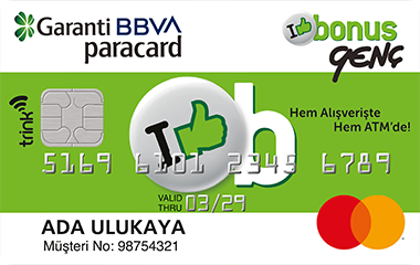 Bonus Genç Paracard