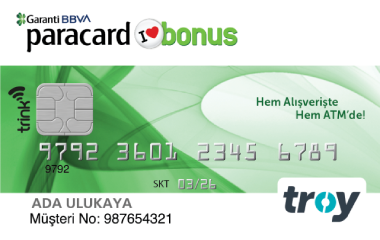 Paracard Bonus Troy