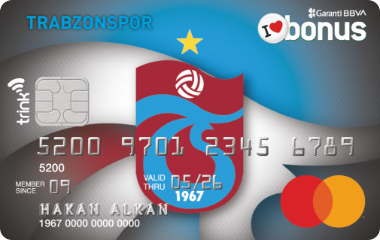 Trabzonspor ;Bonus Kredi Kartı