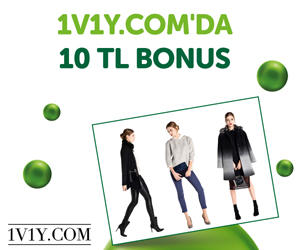 1V1Y.com’da 10 TL bonus