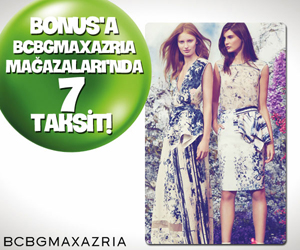 Bonus'a özel BCBGMAXAZRIA Mağazaları'nda 7 taksit!
