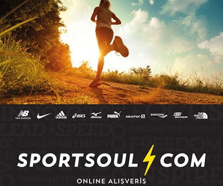 Sportsoul Mağazaları ve www.sportsoul.com’ da 100 TL ve üzeri alışverişlerde %15 indirim