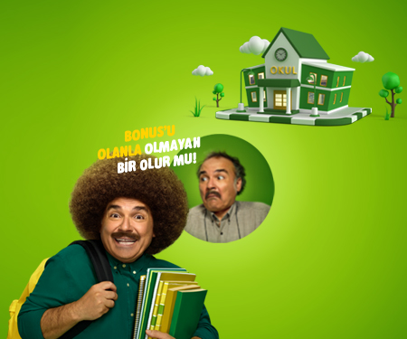 Okul alışverişinize 200 TL, GarantiPay ile 250 TL bonus!
