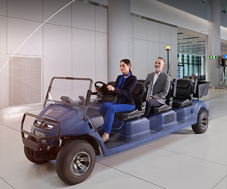 Silver logolu Mastercard'ınız ile İstanbul Havalimanı'nda ücretsiz Buggy hizmeti!