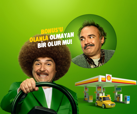 Shell'de mobil veya QR ile ödemeye ekstra 10 TL bonus!