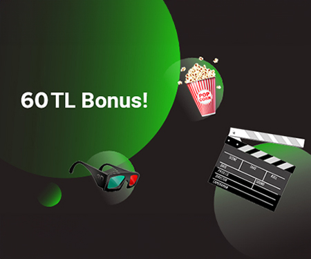 Bonus Pıu ile dijital dizi ve film platformlarında yapacağın her ödemeye %20, toplam 60 TL bonus!