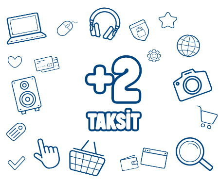 Elektronik harcamalarınıza ücretsiz +2 taksit!