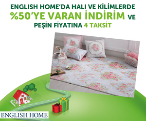 English Home Mağazalarında Halı ve Kilimlerde %50’ye Varan İndirim!
