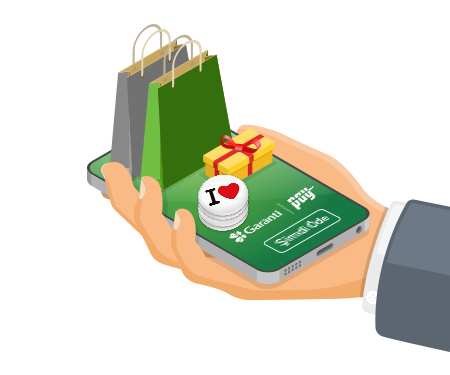 İnternet alışverişlerinde GarantiPay’le ödeyin, her işlemde <br> %1 bonus kazanın!
