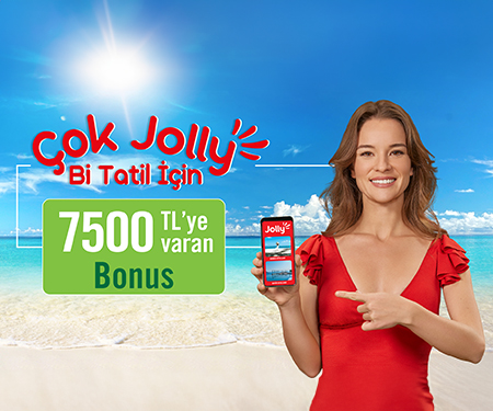 Jolly'de 7.500 TL'ye varan bonus!