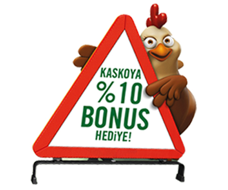 Kaskosunu Garanti BBVA'dan yaptıran müşterilerimize %10 bonus hediye.