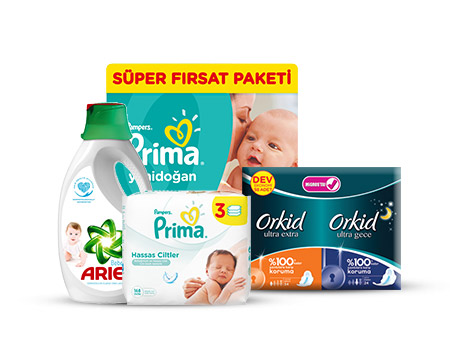 Migros Sanal Market'te P&G anne-bebek ürünlerine İndirim
