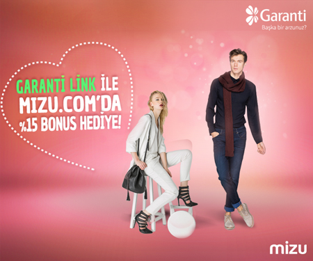 Mizu.com’da %15 Bonus!