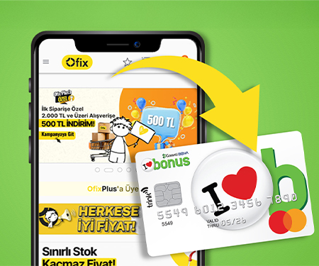 Ofix'te 1.000 TL ve üzeri alışverişe 200 TL indirim!