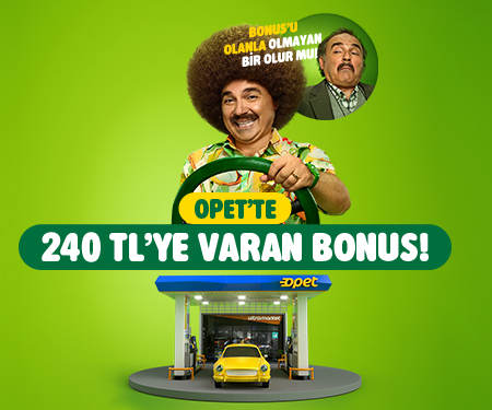 OPET'te 240 TL'ye varan bonus!