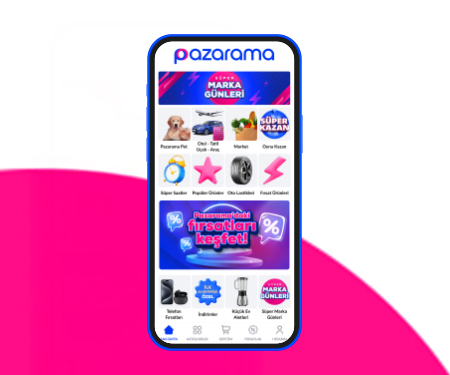 Pazarama'da 3.500 TL ve üzerine 350 TL bonus, Bonus Çarşı Pazarama ve GarantiPay ile yapılan ödemelere ek 100 TL bonus!