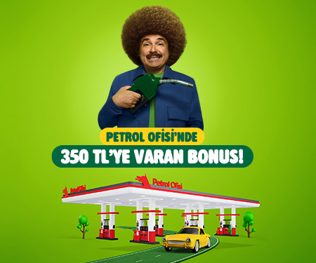 Petrol Ofisi'nde 350 TL'ye varan bonus!