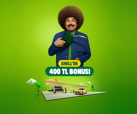 Shell'de 400 TL bonus!