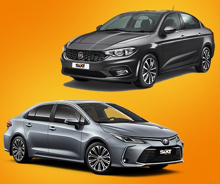SIXT rent a car’dan yapacağınız kiralamalarda Fiat Egea günlük 239 TL Toyota Corolla Hybrid 309 TL, üstelik diğer araçlarda %35 İndirim!