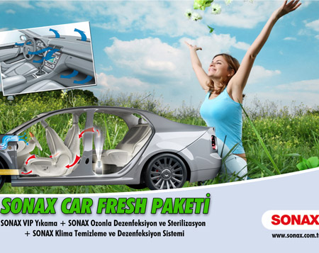 Sonax Car Fresh Paketi Bonus’a özel <br><span class="big">%25 İndirimle!  </span>