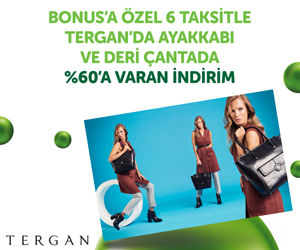 Tergan'da Ayakkabı ve Deri Çantada %60 İndirim
