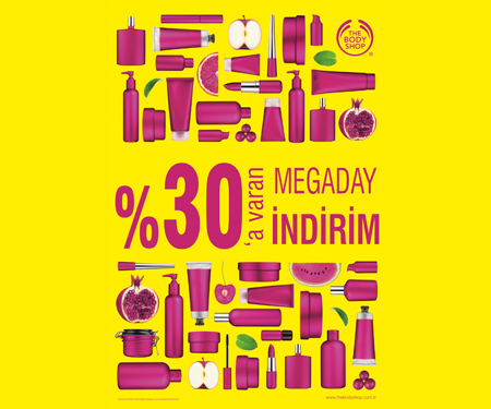 The Body Shop'ta %30'a varan indirime ek<br/>
<span class="big">%10 indirim</span>