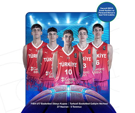 FIBA U17 Basketbol Dünya Kupası'nda Bonus'a özel bilet alımlarında %10 indirim!