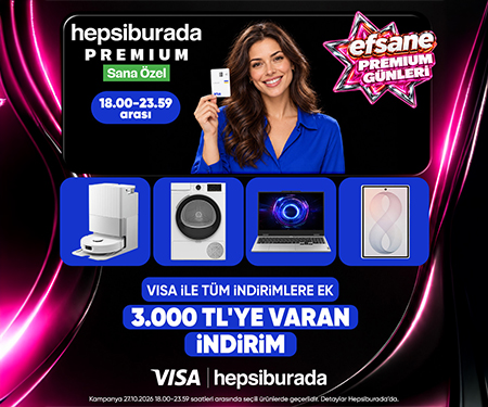 Hepsiburada Premium üyelerine anında 3.000 TL'ye varan indirim!